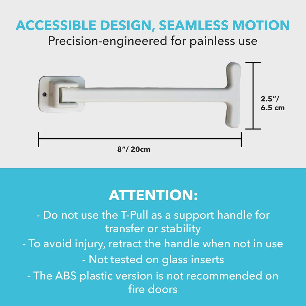 T-Pull dimensions 8 inches by 2.5 inches