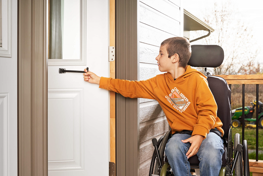 T-Pull Door Closer, Wheelchair Accessible Handle, Interior or Exterior, Durable, Swivels