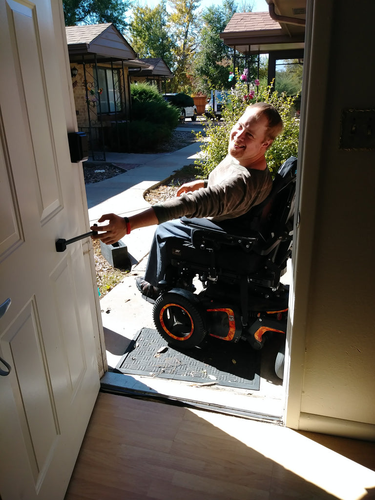 T-Pull Door Closer, Wheelchair Accessible Handle, Interior or Exterior, Durable, Swivels